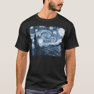 Sterrennacht Vincent Van Gogh voor de stijlvolle T-shirt