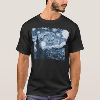 Sterrennacht Vincent Van Gogh voor de stijlvolle T-shirt