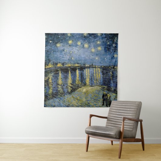 Sterrennacht Vincent van Gogh Wandkleed (In situ)