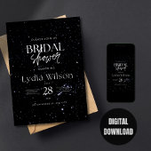 Sterrennacht Vrijgezellenfeest Hemelse uitnodiging