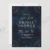 Sterrennacht Vrijgezellenfeest Hemelse uitnodiging (Voorkant)