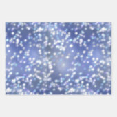 Sterrennacht, vrolijk kerstfeest inpakpapier vel (Voorkant 2)