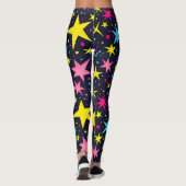 Sterrennacht Vrouwen Mode Leggings (Achterkant)