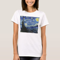 Sterrennacht VrouwenHanes Nano T-Shirt