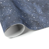Sterrennacht Waterverf Sky Cadeaupapier (Rol Hoek)