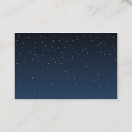 Sterrennacht Wedding Drink Ticket (Achterkant)