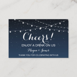 Sterrennacht Wedding Drink Ticket