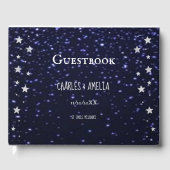 Sterrennacht Wedding Guestbook Gastenboek (Voorkant)