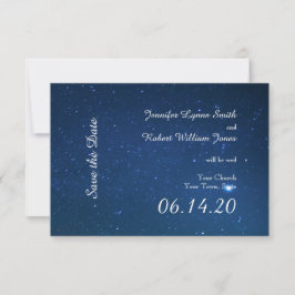 Sterrennacht Wedding opslaan Datum Save The Date