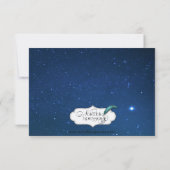 Sterrennacht Wedding opslaan Datum Save The Date (Achterkant)