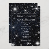 Sterrennacht Wedding Uitnodiging (Voorkant / Achterkant)