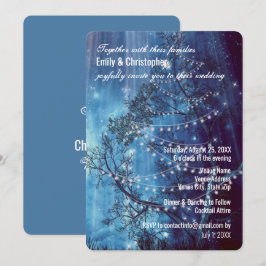 Sterrennacht Wedding Uitnodiging