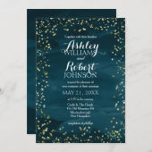 Sterrennacht Wedding Uitnodiging (Voorkant / Achterkant)