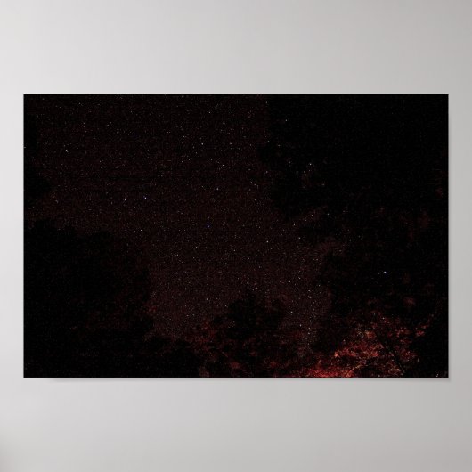 Sterrennacht, West Virginia Poster (Voorkant)