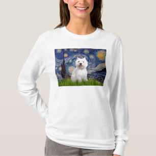 Sterrennacht - Westie 2 T-shirt