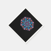 Sterrennacht Whimsigoth Dot Mandala Servet (Hoek)
