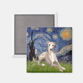 Sterrennacht - Whippet #2 Magneet (Voorkant / Achterkant)