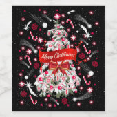 Sterrennacht Wijn Etiket (Enkel label)