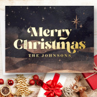 Sterrennacht Winter Sky Modern Elegant Chic