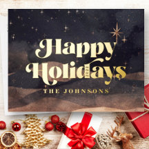 Sterrennacht Winter Sky Modern Elegant Chic