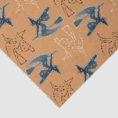 Sterrennacht Witch Halloween Tissuepapier (Detail)