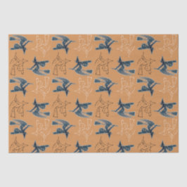 Sterrennacht Witch Halloween Tissuepapier