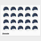 Sterrennacht Wolken Hemel Sticker (Vel)