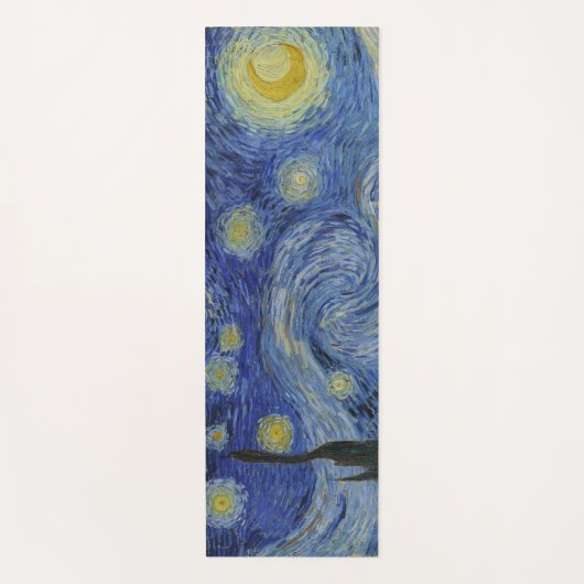 Sterrennacht Yoga Mat van Van Gogh (Voorkant)