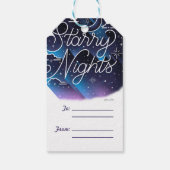 Sterrennachten / Cadeau Label Cadeaulabel (Achterkant)