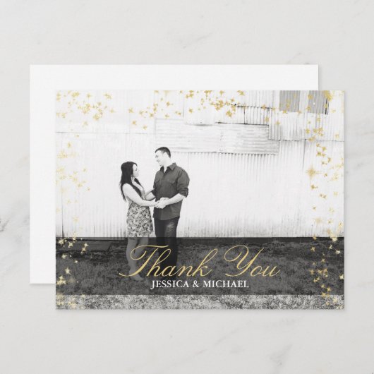 Sterrennachten dank u kaarten (Voorkant / Achterkant)