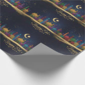 Sterrennachten Eid Cadeaupapier (Hoek)