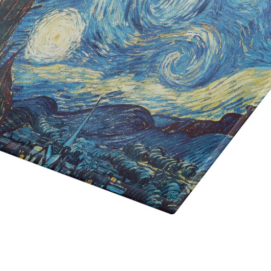 Sterrennachten snijplaat snijplank (Hoek)