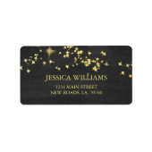 Sterrennachten Verzendlabels Etiket (Voorkant)