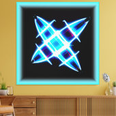 Sterrenpatronen. Bestel nu Canvas Afdruk (Insitu (Woonkamer))