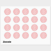 Sterrenpatroon 14 ronde sticker (Vel)
