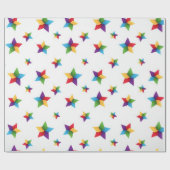 Sterrenpatroon Cadeaupapier (Vlak)