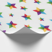 Sterrenpatroon Cadeaupapier (Hoek)