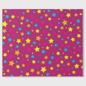 Sterrenpatroon Cadeaupapier (Vlak)