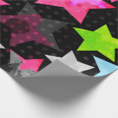 Sterrenpatroon Cadeaupapier (Hoek)