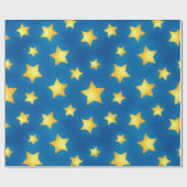 Sterrenpatroon Cadeaupapier (Vlak)