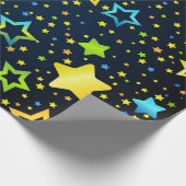 Sterrenpatroon Cadeaupapier (Hoek)