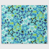 Sterrenpatroon Cadeaupapier (Vlak)