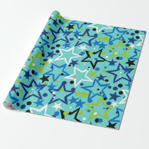 Sterrenpatroon Cadeaupapier