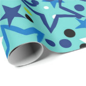 Sterrenpatroon Cadeaupapier (Rol Hoek)