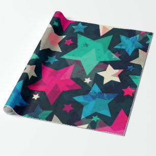 Sterrenpatroon Cadeaupapier