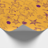 Sterrenpatroon Cadeaupapier (Hoek)
