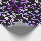 Sterrenpatroon Cadeaupapier (Hoek)