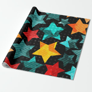 Sterrenpatroon Cadeaupapier