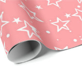 Sterrenpatroon Cadeaupapier (Rol Hoek)
