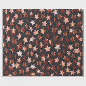 Sterrenpatroon Cadeaupapier (Vlak)